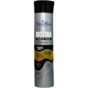 Shampoo Biotina Force Hair 315g - Shine Blue