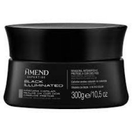 Máscara capilar Realce da Cor Black Illuminated Amend 300g