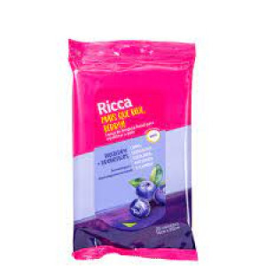 Lenço facial Demaquilante Blueberry+Probióticos- Ricca