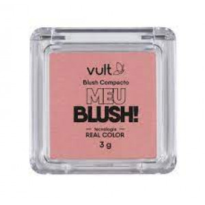 Blush Compacto Vult Meu Blush 3g- Rosa Perolado
