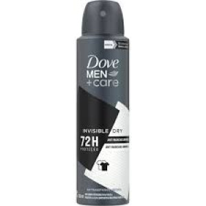 Desodorante Dove men +care invisible dry aerossol antitranspirante 150ml