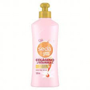 Creme para pentear Seda by Niina secrets colágeno e vitamina c com 325ml