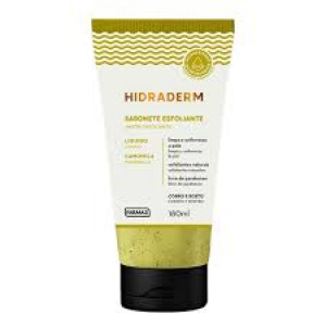 Sabonete Esfoliante Facial e Corporal Hidraderm Camomila com 180ml