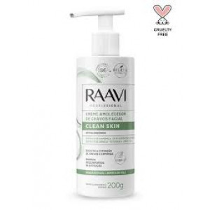 Creme Amolecedor De Cravos Facial Clean Skin 200g - Raavi 