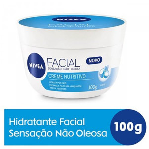 Creme Nivea Facial Nutritivo 100g