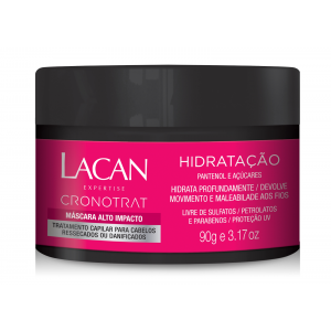 Máscara capilar Lacan 90g Cronotrat Hidratação 