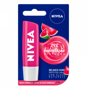 NIVEA Shine Melancia - Hidratante e Protetor Labial 4,8g