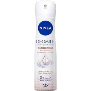 Desodorante Nivea Deomilk Beauty Elixir Pele Uniforme Aerosol Antitranspirante 150ml