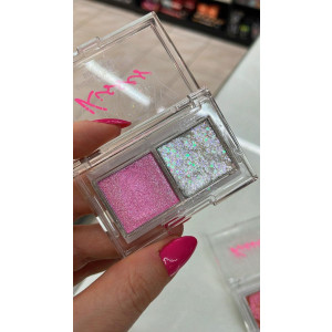 Shine collection- Duo Palette Diamond Ruby Kisses Paleta