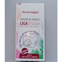 Difusor de Aromas Liga/Desliga para essência e óleo essencial(Tomada)