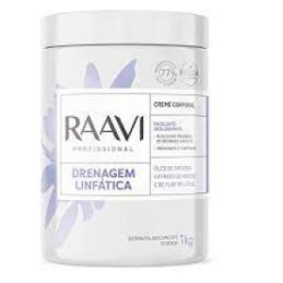 Creme para Drenagem Linfática 1Kg -Raavi