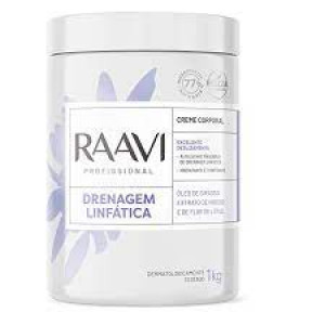 Creme para Drenagem Linfática 1Kg -Raavi