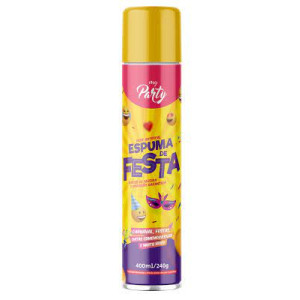 Espuma Para Festas Neve Artificial Spray 400ml Carnaval