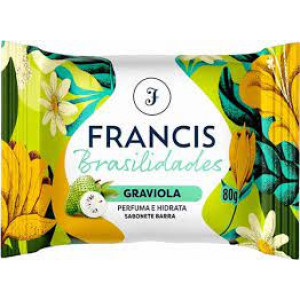 Sabonete Francis Brasilidades 80g Graviola