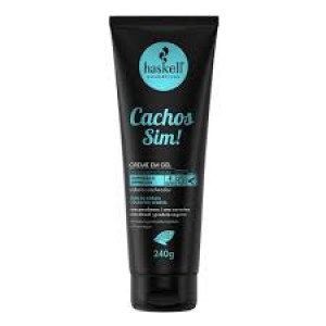 Creme em Gel capilar Haskell Cachos Sim Proteção Solar Térmica 240g