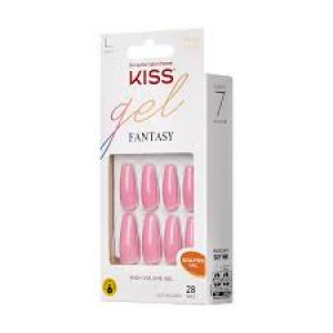 Unhas postiças Kiss New York Gel Sculpted Nails-Countless times unha esculpida