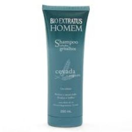 Shampoo Bio Extratus Homem Cabelo Grisalho Cevada e Nogueira 250Ml