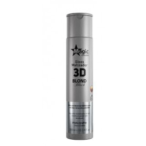 Matizador Magic Color 3D Blond Black Efeito Grafite 300ml