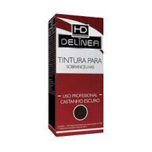 Tintura para Sobrancelhas Delínea Castanho Escuro