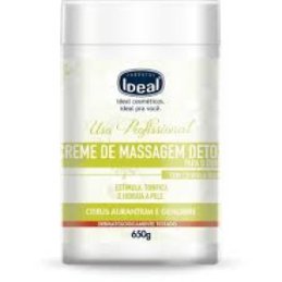 Creme De Massagem Corporal Detox 650g – Ideal