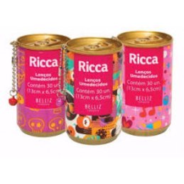 Lenços Umedecidos Ricca c/30un