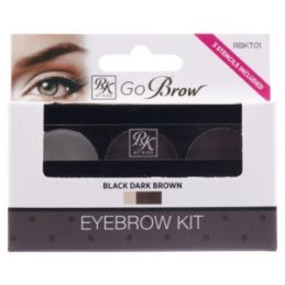 Kit para Sobrancelha RK by Kiss - Black Dark Brown