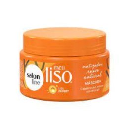 Máscara capilar Matizadora Salon Line Meu Liso Ruivo Natural 300g