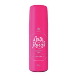 Desodorante spray feminino leite de rosas tradicional 90ml