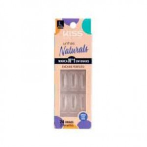 Unhas postiças Naturals Bailarina Transparente- kiss New york