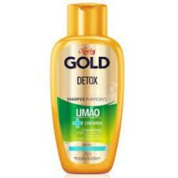 Shampoo Niely Gold Detox Limão + Chá verde 