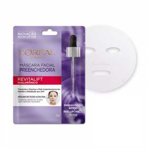 Máscara Facial Loreal Paris Revitalift Hialurônico Preenchedora 