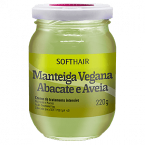 Manteiga capilar Soft Hair 220g - Abacate e Aveia