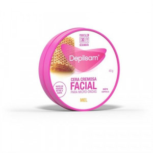 CERA CREMOSA FACIAL DEPILSAM DE MICRO-ONDAS MEL 40G