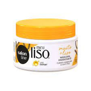 Máscara Capilar Salon Line Meu Liso Muito+Liso Amido de Milho 300g