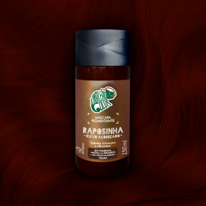 Máscara capilar Pigmentante Kamaleão Color Raposinha Ruivo Acobreado intenso 150ml