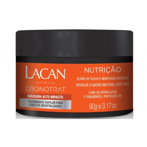 Máscara capilar Lacan 90g Cronotrat Nutrição