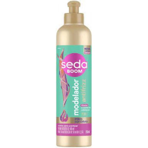 Creme para Pentear Seda Boom Pro Curvatura Modelador Antifrizz 350ml