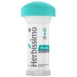 Desodorante Herbíssimo Neutro Stick em creme sem álcool com 55g 