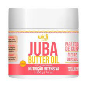 Máscara capilar Widi Care Juba Butter Oil Manteiga 500g Nutrição