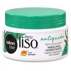 Máscara Capilar Hidratante Meu Liso Antiqueda Com 300g Salon Line