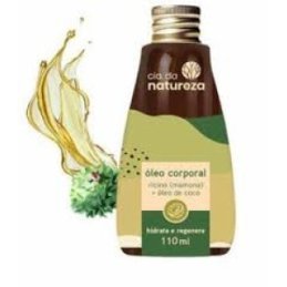 Cia da Natureza Óleo Corporal Rícino e óleo de coco 110ml