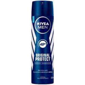 Desodorante antitranspirante aerosol Nivea men original protect 48h com 150ml 