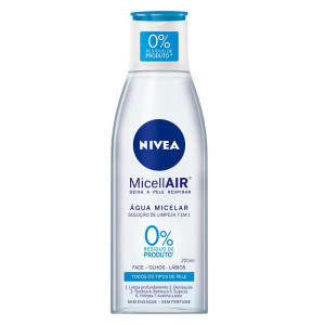 Nivea Micellair Todos os tipos de pele - Água Micelar Solução de Limpeza 7 Em 1 - 200ml