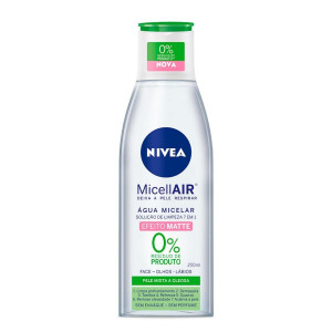 Nivea Micellair Efeito Matte - Água Micelar Solução de Limpeza 7 Em 1 - 200ml