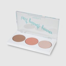 Paleta BFF Vizzela - Contorno/ Blush/ Iluminador cor 01