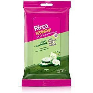 Lenço facial Demaquilante Pepino+Água micelar- Ricca