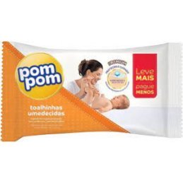 Lenço Umedecido Pom Pom 96Uni