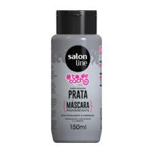 Salon Line To De Cacho Máscara capilar Pigmentante Prata 150Ml