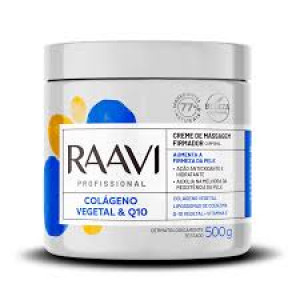 Creme de Massagem Colágeno Vegetal e Q-10 Raavi