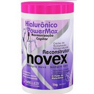 Creme de Tratamento Novex Hialurônico Powermax Harmonização Capilar 1Kg